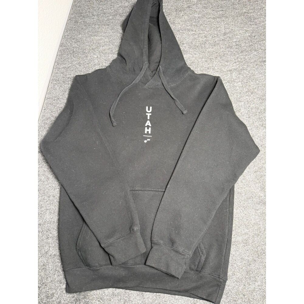 Utah Jazz Basketball NBA Men's pullover hoodie Black Size Small